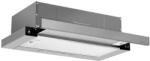Muhler Hotă telescopică Muhler AMK-400, Panou inox, Debit 320 m³/h, 3 trepte, Filtru lavabil, Iluminare LED, 60 cm Hota