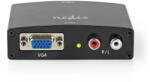 Nedis Convertor HDMI/ VGA/2xRCA tata-HDMI, 1.65 gbps, antracit, Nedis (VCON3454AT)