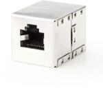 Nedis Adaptor retea Cat 6 RJ45 mama - RJ45 mama, metal, Nedis (CCGB89011ME)
