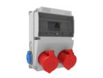 Bemis Tablou electric Bemis BD2-2234-2020, aparent, IP44, 210x300x122 mm, ABS, gri, 2 prize 5/32A 380V, 2 prize 1/16A 220V, IP44 (CB-BD222342020-BMS)
