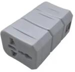 WELL Adaptor priza, 2 USB Well (ADAPT-PLUG-UNIV/2USB/WE-WL)