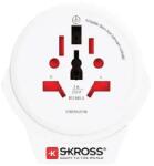 SKROSS Adaptor priza universal Skross 1.500267, World la UK cu USB (ADAPT-PLUG-UNIV/UK/USB/01-SKRS)