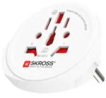 SKROSS Adaptor priza universal World -> EU Skross 1.500211C-E (ADAPT-PLUG-UNIV/EU/BX01-SKRS)
