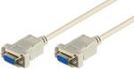 Goobay Cablu serial null modem 9p mama - 9p mama 2m, Goobay (CABLE-138/2-GBAY) - vitacom