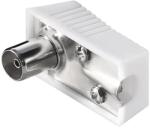 Well Conector coaxial mama, plastic, cotit (CX-SOCKET-WL)