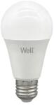 Well Bec LED cu senzor miscare radar A60 10W E27 lumina calda 3000K 1100 lm Well (LEDLWRS-A6010E27-E-WL)