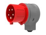 Bemis Fisa industriala Bemis BC1-1505-2130, 3P+N+E, 16A, 380V, unghi 90°, IP44 (ELPL-3PEN/16-BC115052130-BMS)