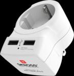 SKROSS Adaptor priza Skross 1.500281 SHUKO - US cu 2x USB (ADAPT-PLUG-EU/US/USB-SKRS)