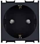 Schrack Insert priza cu protectie marita, 16A, cleme cu şurub, negru. Schrack ET111001-- (ET111001)