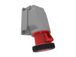 Bemis Priza industriala Bemis BC1-4504-7535 3P+E, 63A, 380V, aparenta, unghi 90°, IP67 (ELSO-3PE/63-BC145047535-BMS)