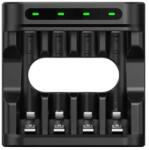 XTAR Incarcator acumulatori Li-ion, NiMH, 4 sloturi, AA/AAA, USB-C, L4 XTAR (CHAR-LI-L4-XTR) Incarcator baterii