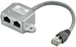 Goobay Spliter de retea 1xRj45 - 2 x RJ45 cat5 Goobay (SPLT-2XRJ45-GBAY)