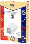 K&M Sac aspirator AEG GR 22/24/25, hartie, 5 saci + 1 filtru, K&M (DUSTBAG-A22-PAP-K&M)