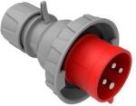 Solera Fisa industriala Solera 902444AB, 3P+E, 32A, 400V, IP67 (ELPL-3P+E/32-902444AB-SLR)
