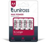Uniross Baterie alcalina Uniross Max Power R6 (AA), 4 buc/blister (BAT-R6/ALKMP-BL4-UNR) Baterii de unica folosinta