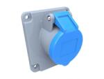 Bemis Priza industriala Bemis BC1-3403-2420 2P+E, 32A, 220V, unghi 45°, IP44 (ELSO-2PE/32-BC134032420-BMS)