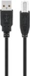 Goobay Cablu imprimanta USB 2.0 USB-A tata - USB-B tata, 1.8m, negru Goobay (CABLE-141CU/1.8HS)