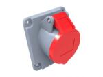 Bemis Priza industriala Bemis BC1-3504-2420 3P+E, 32A, 380V, unghi 45°, IP44 (ELSO-3PE/32-BC135042420-BMS)