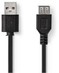 Nedis Cablu-extensie-USB-2.0-A-tata-USB-2.0-A-mama, -2m, -negru, -Nedis (CCGP60010BK20)