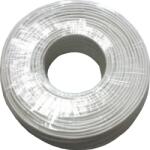 CHROME Cablu alarma ecranat 4 X 0.22, CCA, rola 100m, Chrome (ALM-CCA/F/4-100-CHR)