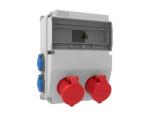 Bemis Tablou electric Bemis BD6-2234-4020, aparent, IP44, 324x244x138 mm, ABS, gri, sina automata, 4 prize 1/16A 220V, 2 prize 5/32A 380V (CB-BD622344020-BMS)