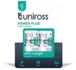 Uniross Baterie alcalina Uniross Power Plus R14 (C), 2 buc/blister (BAT-R14/ALKPP-BL2-UNR) Baterii de unica folosinta