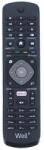 Well Telecomanda universala TV LCD Philips Well (RC-UNIV-PH01-WL)