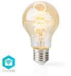 Nedis Bec WiFi Smart LED cu filament, E27, A60, 5.5W, 350 lm, 1800-6500K (WIFILT10GDA60)