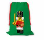 LEGO® Zöld Mikulás zsák Diótörő mintával (109168) (109168)