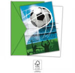  Focis Soccer Fans party meghívó 6 db-os FSC (PNN93753)