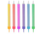  Színes Jumbo Colourful tortagyertya, gyertya szett 12 db-os (MLG131468) - decorit