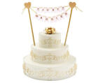  Just Married torta dekoráció 25 cm (MLG141207)