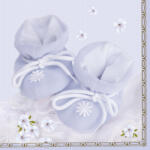  Babaváró Little Blue Shoes szalvéta 20 db-os 33x33 cm (PKK002845_m)