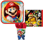  Super Mario Mushroom World party szett 36 db-os 23 cm-es tányérral (DPA001233)
