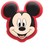  Disney Mickey formapárna, díszpárna 35x33 cm Velúr (BRM016484) - decorit