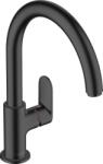 Hansgrohe Vernis Blend konyhai csaptelep álló fekete 71870670