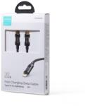 JOYROOM Type-C - Lightning A10 series gyorstöltő kábel PD 20W, 2m, fekete (S-CL020A20) (S-CL020A20-BLK)