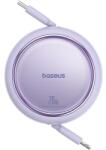 Baseus Free2Pull bővíthető USB C - iPhone 5 töltőkábel 1 m 20 W Lila