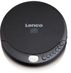 Lenco CD-010 Discman hordozható CD lejátszó - Fekete (CD-010)