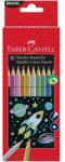 Faber-Castell Faber-Castell: színes ceruza készlet, 10 db-os, fémes színek (201583)