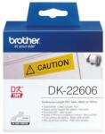 Brother Film gelb Brother QL550/500 15, 24m*62mm DK-22606 (DK22606) (DK22606)
