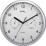 Technoline Analóg Kvarc Falióra Hőmérséklet és Légnedvesség Mérővel, O 26 cm, Techno Line Wt 650