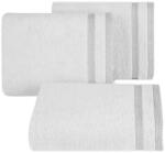  Riki csíkos pamut törölköző Fehér 50x90 cm (429727)
