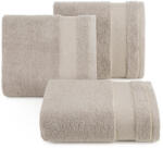  Nessy pamut törölköző vastag fényes csíkkal Bézs 50x90 cm (453191)