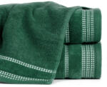  Amanda csíkos törölköző Palackzöld 50x90 cm (396941)