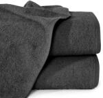  Egyszínű klasszikus törölköző 400 g/m2 Fekete 50x100 cm (402772)