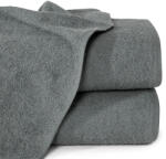 Egyszínű klasszikus törölköző 400 g/m2 Acélszürke 50x100 cm (402781)