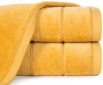 Mari csíkos törölköző Mustársárga 30x50 cm (388585)