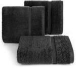  Vilia csíkos törölköző Fekete 70x140 cm (418734)