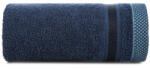  Abbie puha törölköző díszes peremmel Gránátkék 100x150 cm (454258)